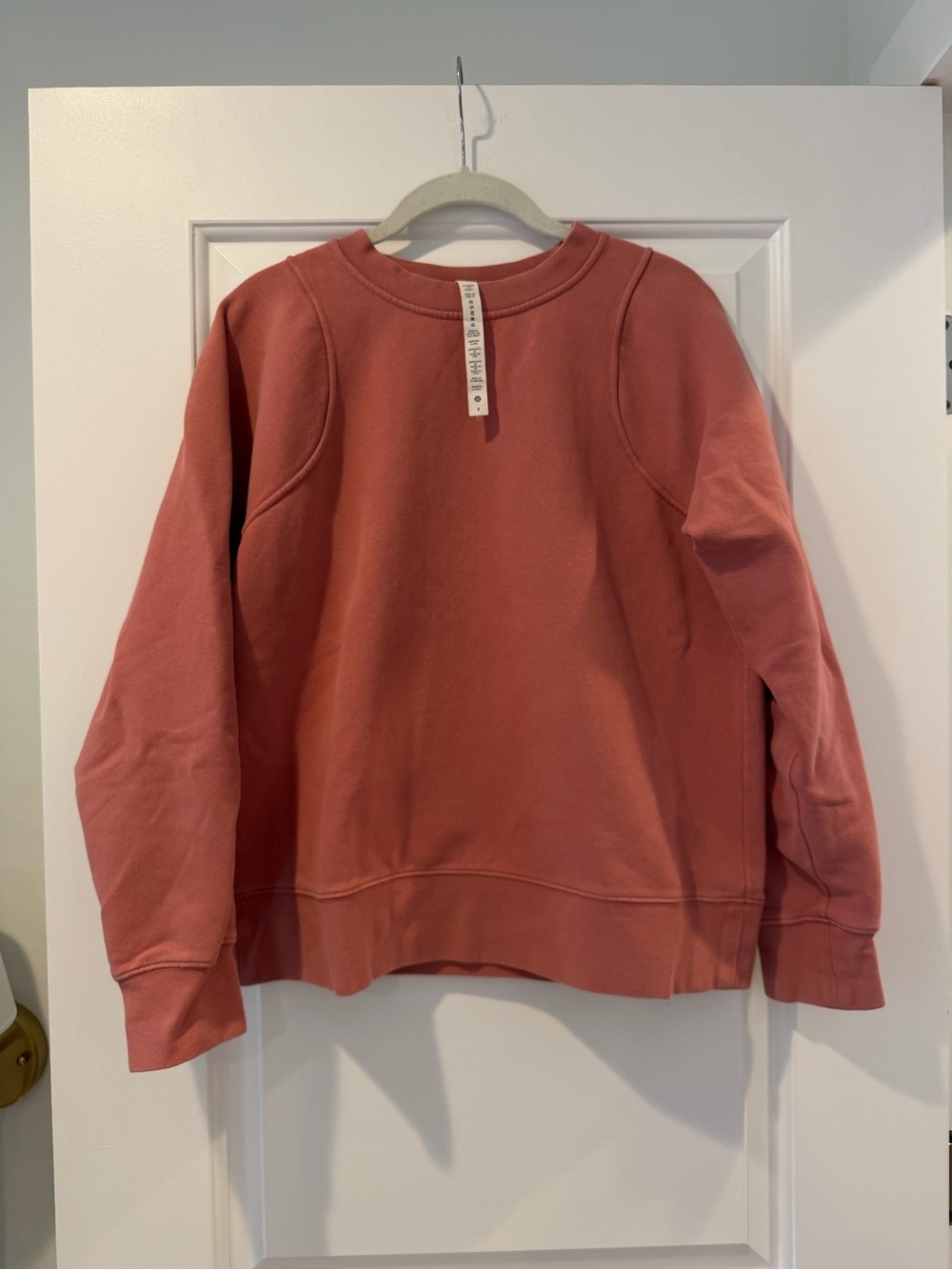 lululemon athletica Salmon Crewneck - size 8